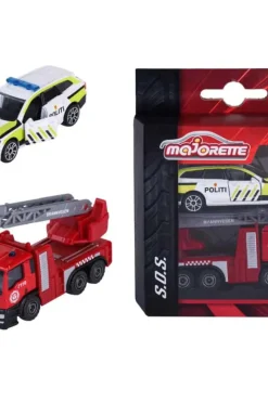 Majorette Norske SOS biler 2pk