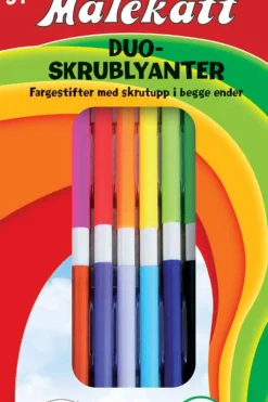 Malekatt Duo skrublyanter