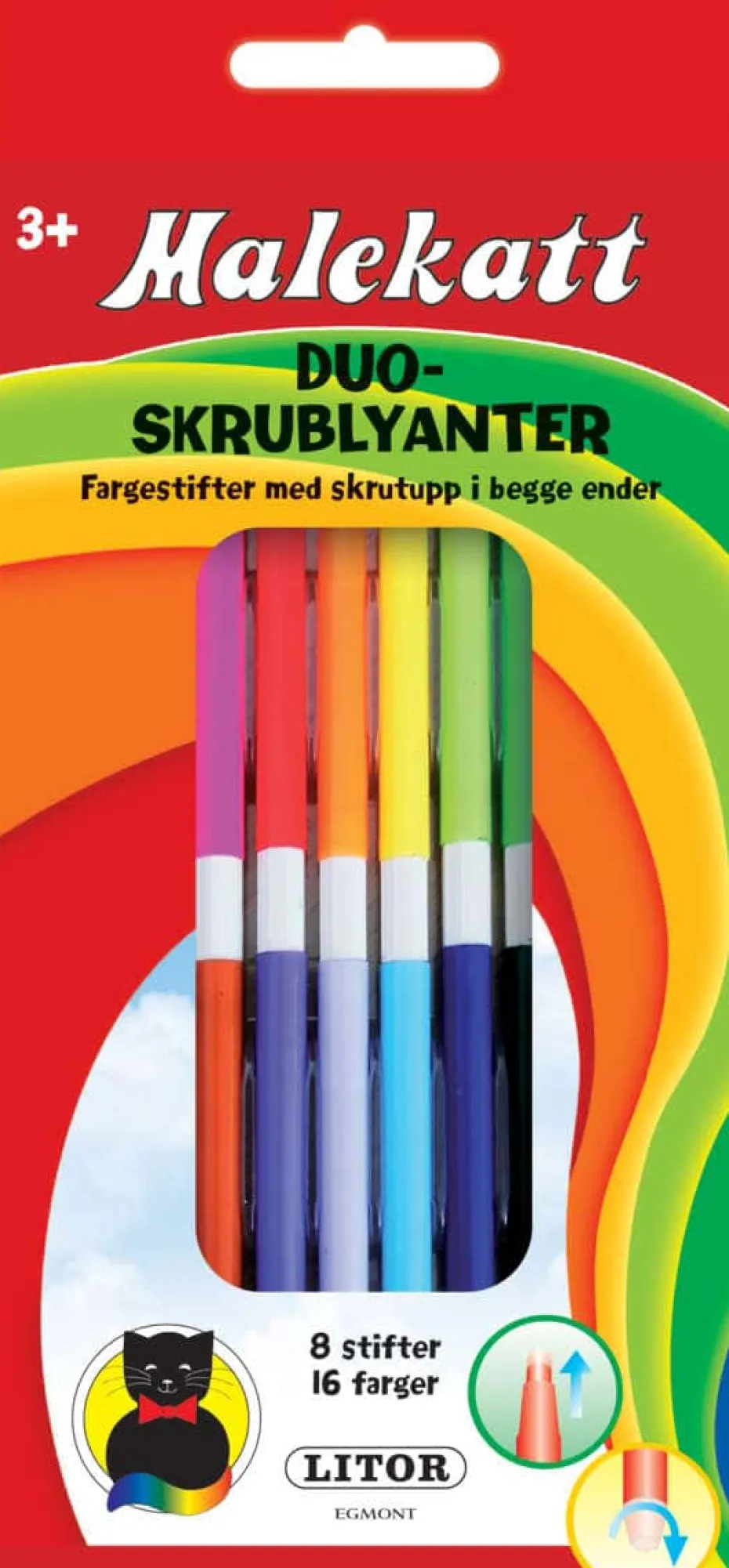 Malekatt Duo skrublyanter