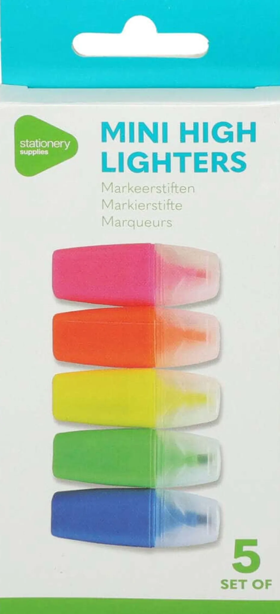 Markeringstusjer mini 5pk