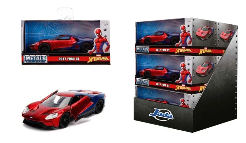 Marvel 1:32 Spider-Man 2017 Ford GT lekebil