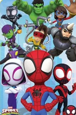 Marvel's Spider-Man Plakat His Amazing Friends plakat