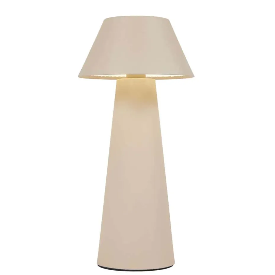 Max oppladbar bordlampe