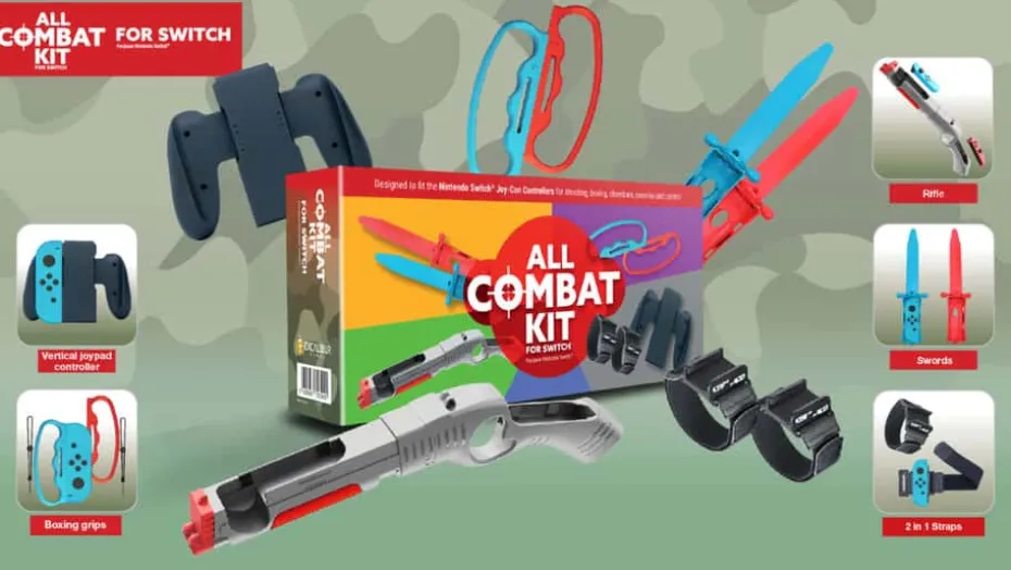 MAXX TECH 382006 Combat Kit for Nintendo Switch™