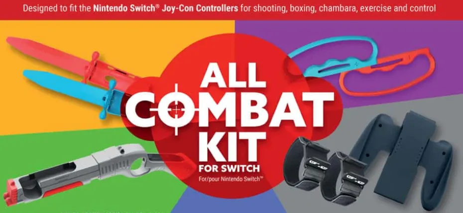 MAXX TECH 382006 Combat Kit for Nintendo Switch™