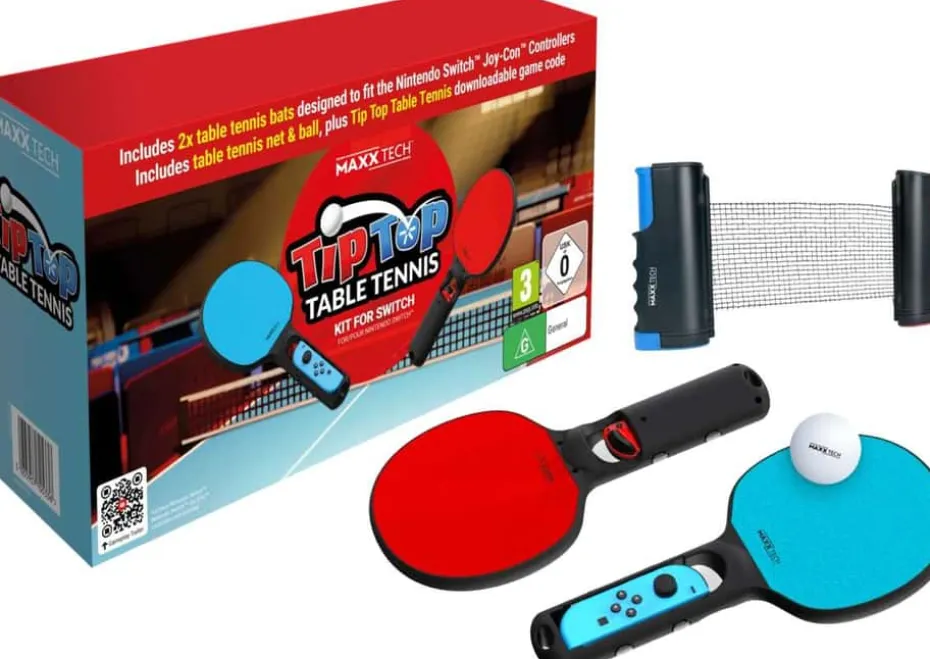 MAXX TECH Tip Top bordtennis sett for Nintendo Switch™