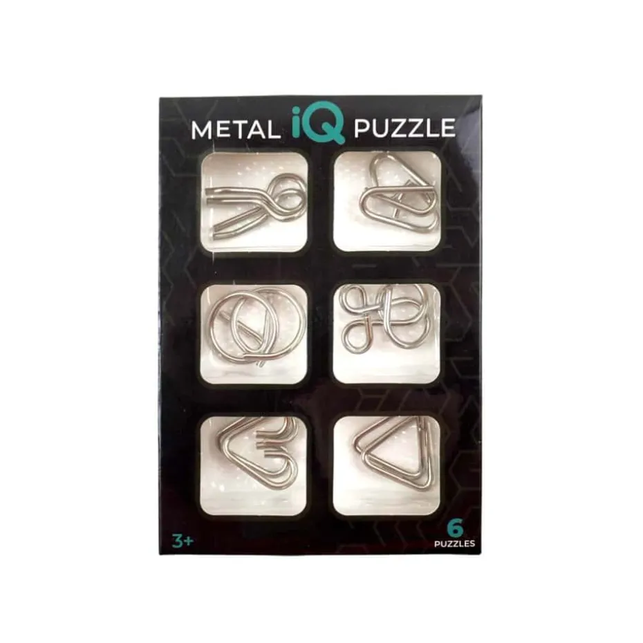 Metall IQ puzzle spill
