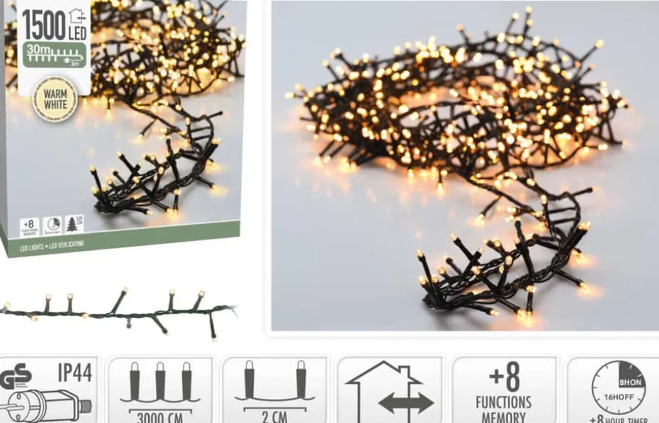 Microcluster lysslynge på trommel