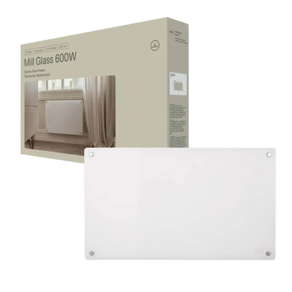 Mill Glass 600W panelovn