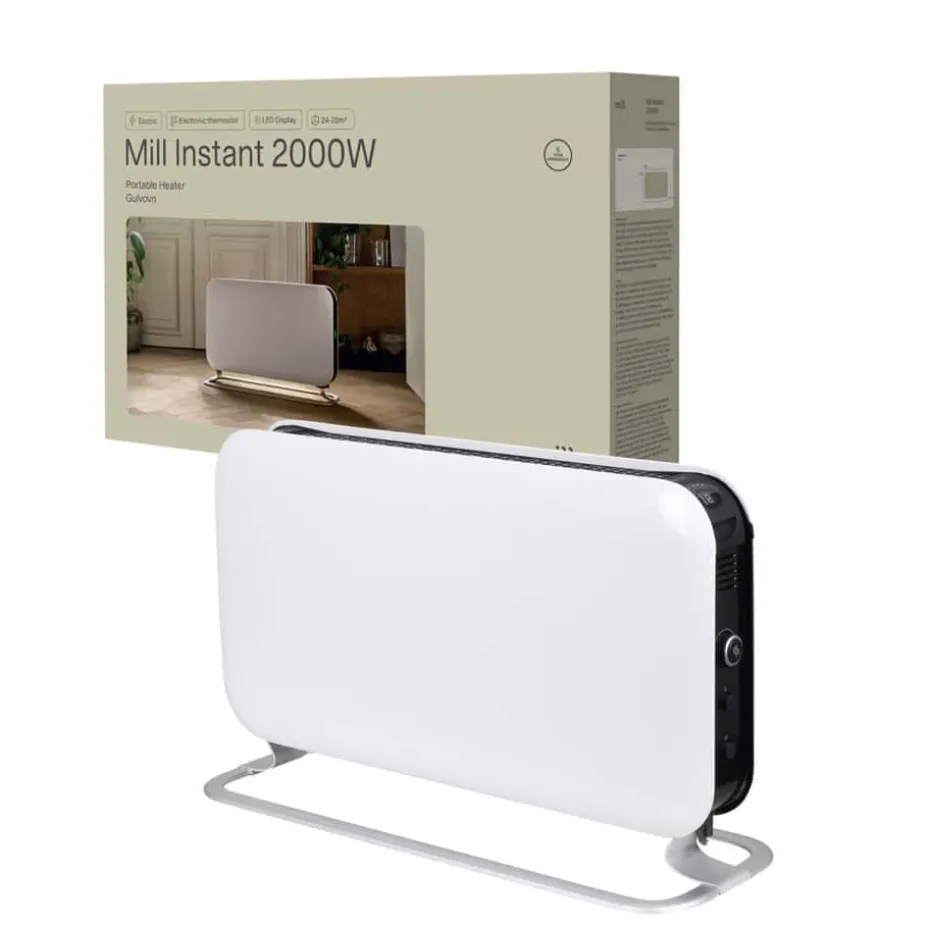 Mill Instant Led 2000W gulvovn