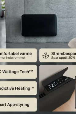 Mill Invisible Smart WiFi Gen 4 600W panelovn