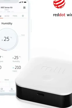 Mill Sense inneklimasensor med WiFi