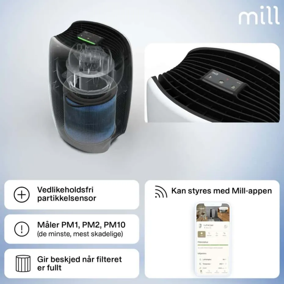Mill Silent Pro Compact luftrenser