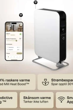 Mill Gentle AirWiFi 2000W oljefylt radiator