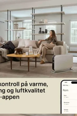 Mill Gentle AirWiFi 2000W oljefylt radiator