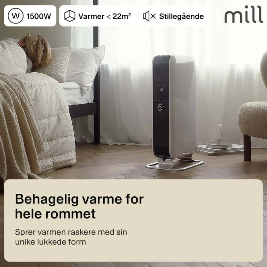 Mill Gentle Air 1500W oljeovn