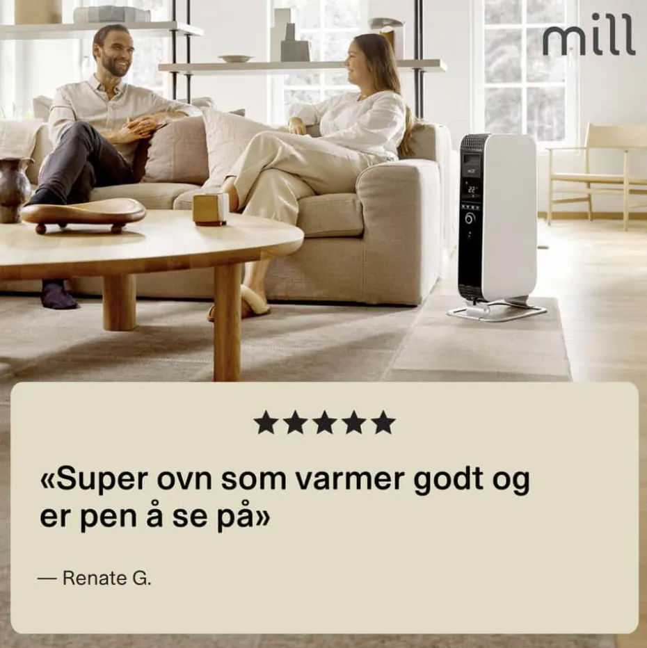 Mill Gentle Air 1500W oljeovn