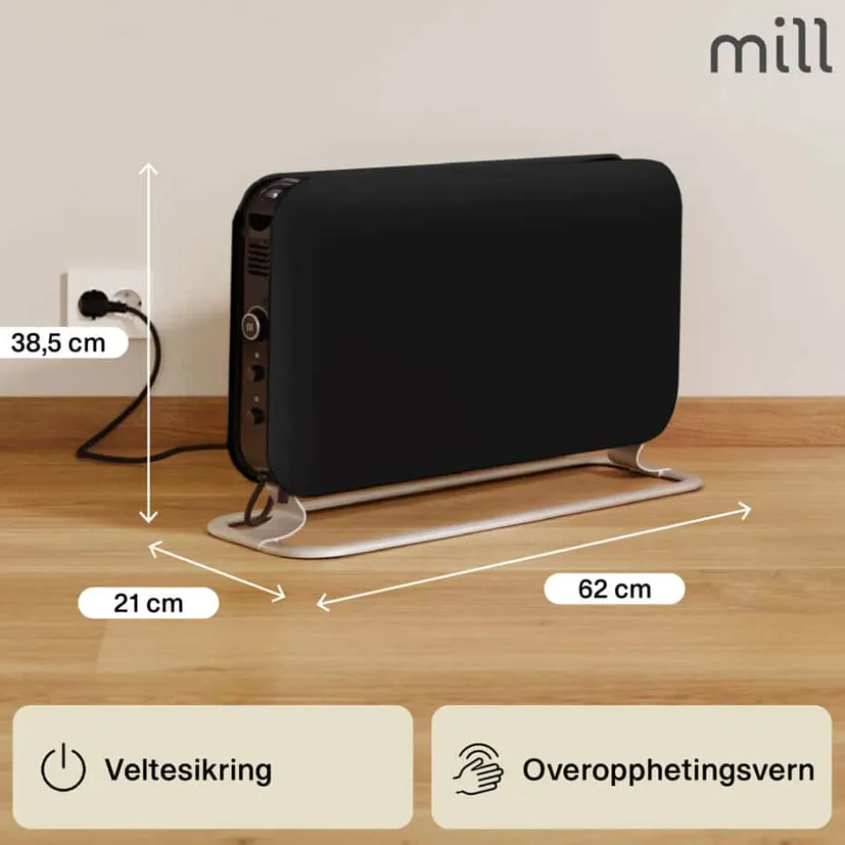 Mill Instant 2000W gulvovn
