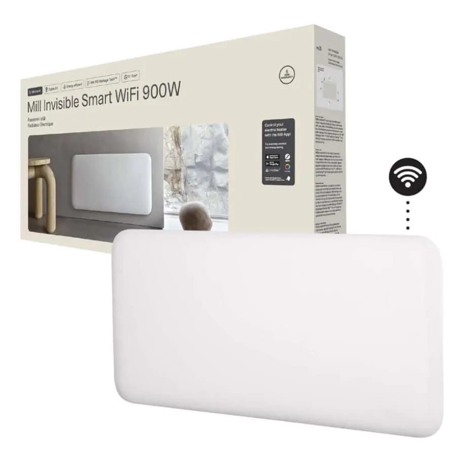 Mill Invisible Smart WiFi 900W Gen. 4 panelovn