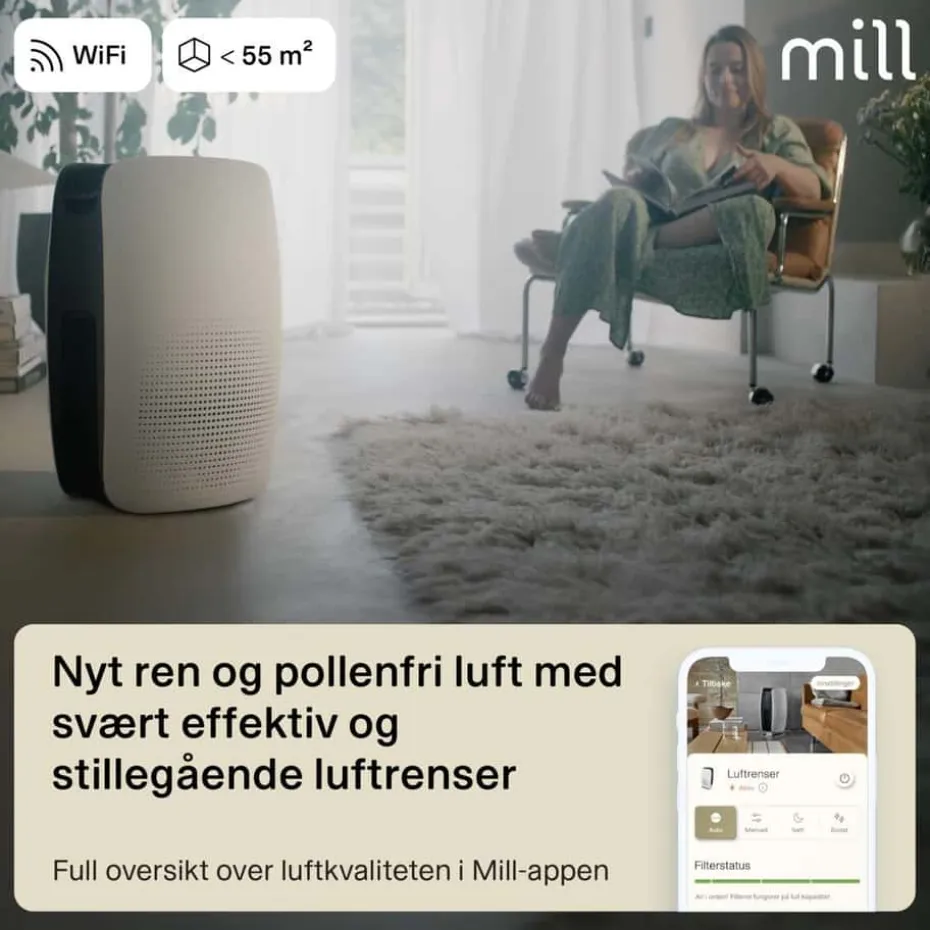 Mill Silent Pro Compact luftrenser