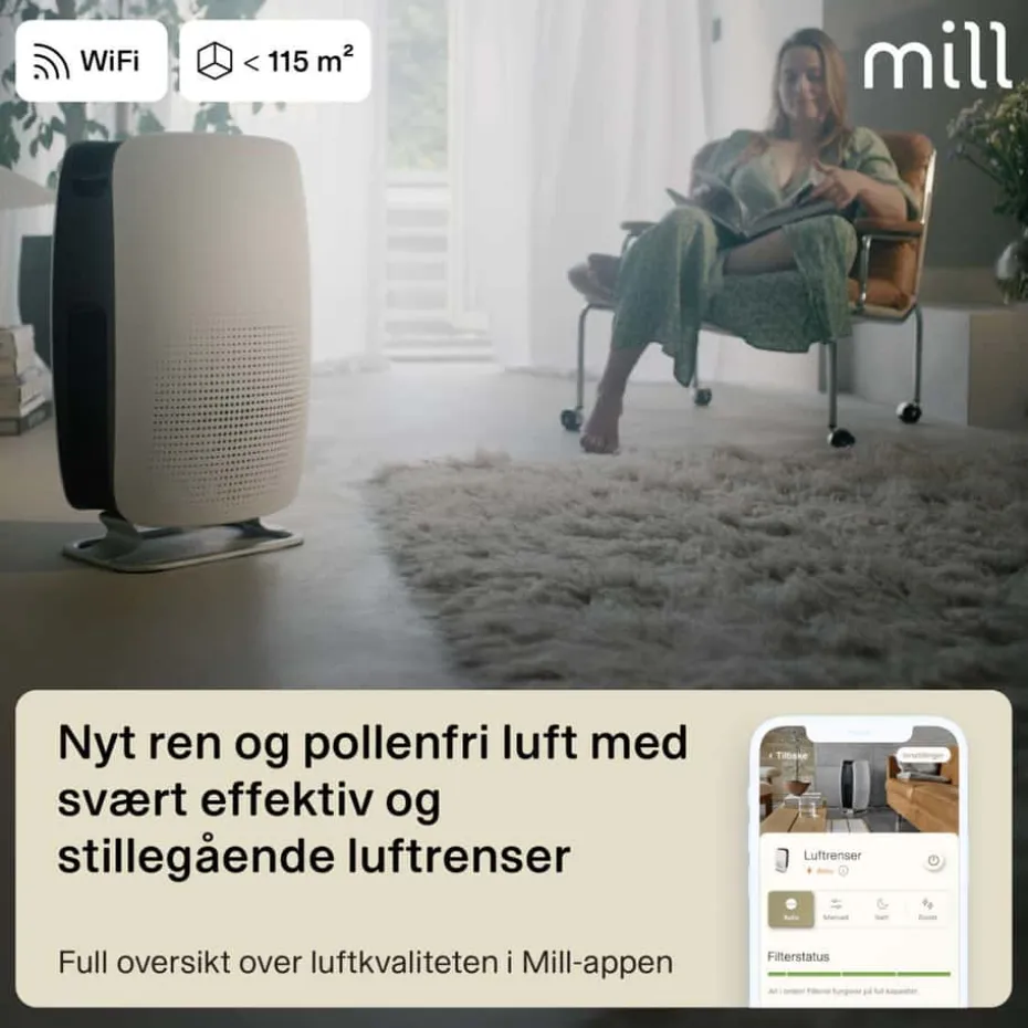 Mill Silent Pro luftrenser