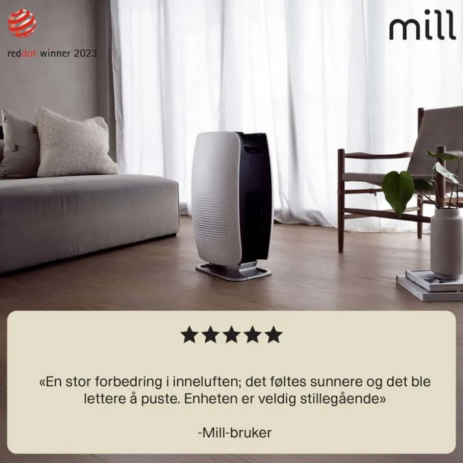 Mill Silent Pro luftrenser