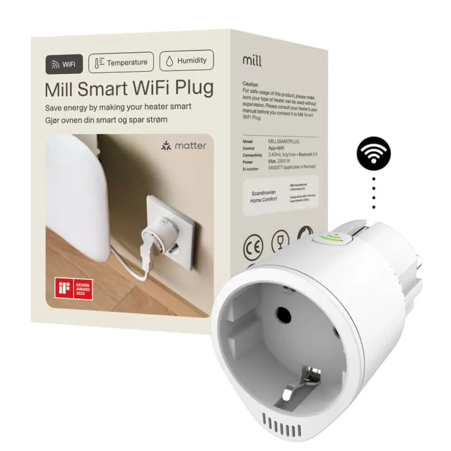 Mill Smart WiFi-plugg