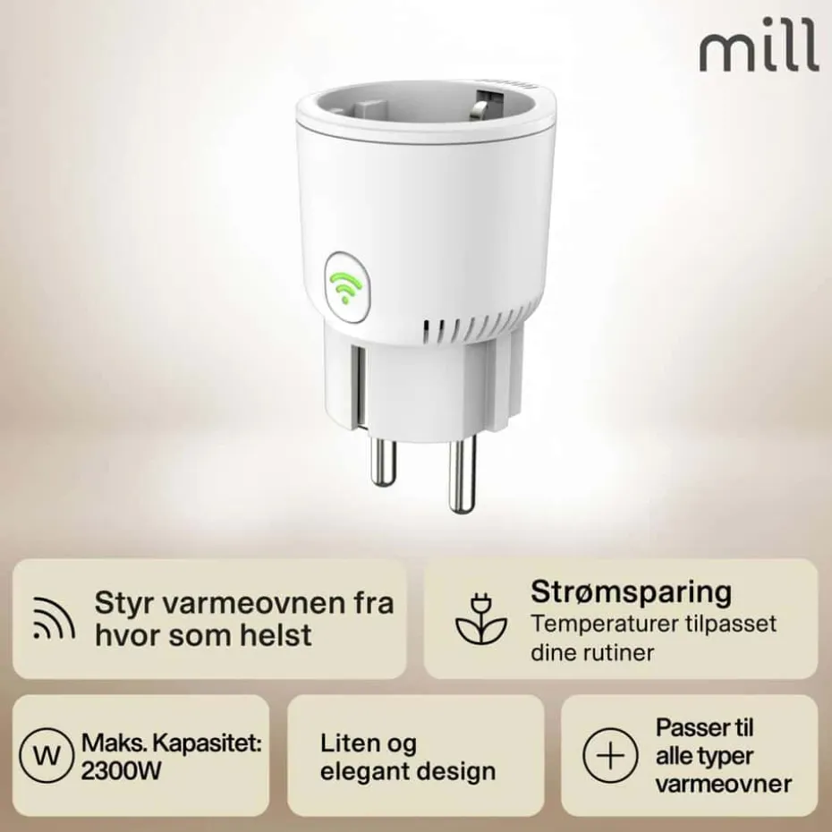 Mill Smart WiFi-plugg
