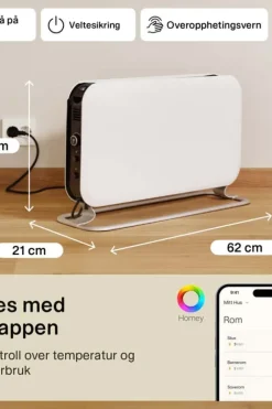 Mill WiFi 1200W gulvovn