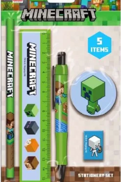 Minecraft: Chibi creeper skrivesett