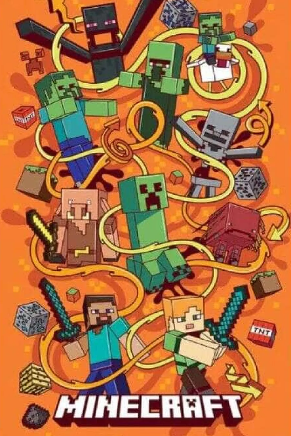 Minecraft (Funtage Montage) plakat