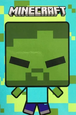 Minecraft: Zombi chibi skrivebok