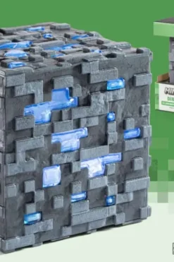 Minecraft™ Diamond Ore dekorativt lys