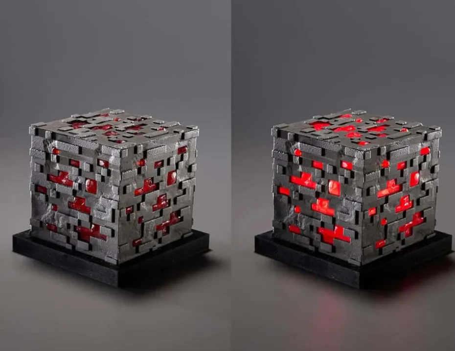 Minecraft™ Redstone Ore dekorativt lys