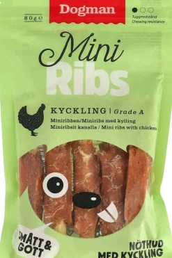 Miniribs med Kyckling 80g