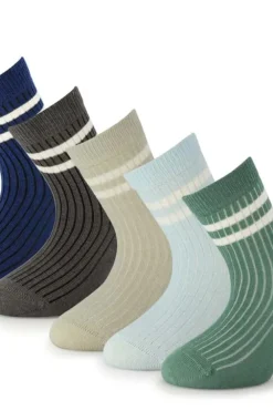 Mjuk Basic sokker barn 5-pk