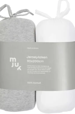 Mjuk formsydd jersylaken 2pk.