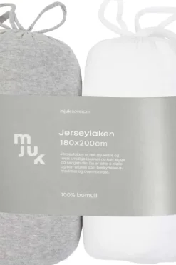 Mjuk formsydd jersylaken 2pk.