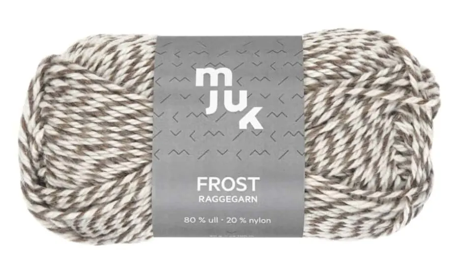 Mjuk Frost raggegarn