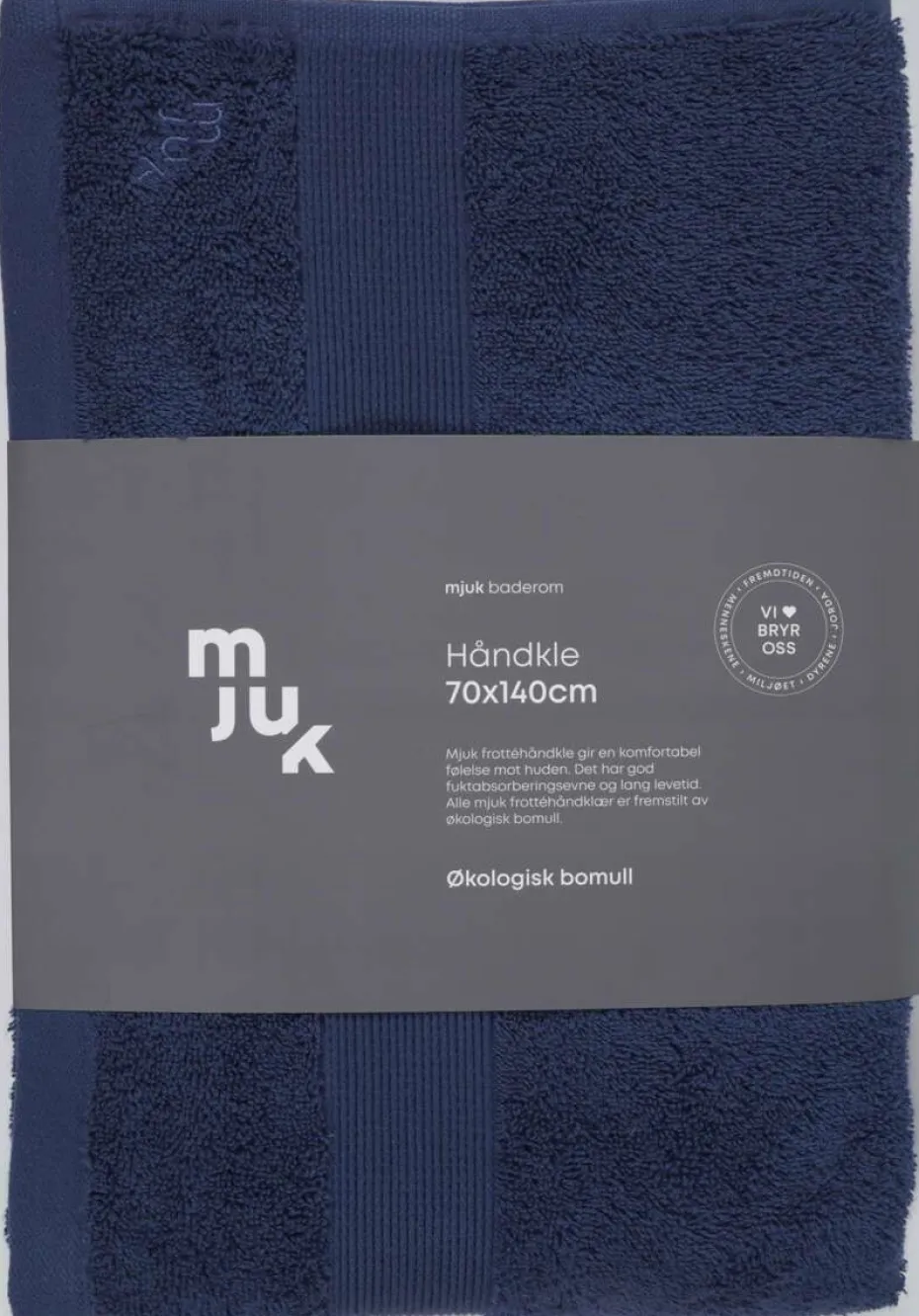 Mjuk frottéhåndkle