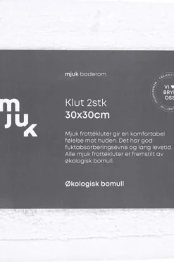Mjuk frottékluter 2 stk.