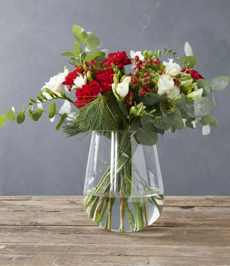 Mjuk glassvase stor