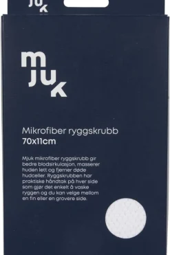 Mjuk microfiber vaffel ryggskrubb