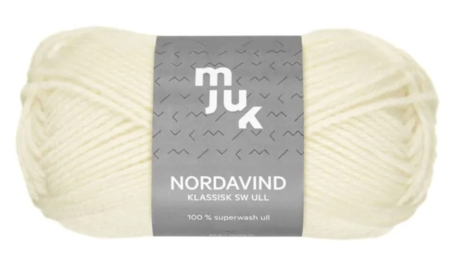 Mjuk Nordavind ullgarn