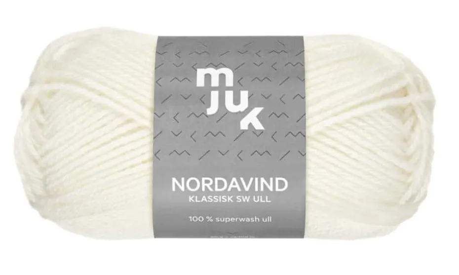 Mjuk Nordavind ullgarn