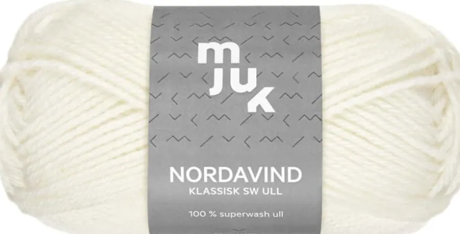 Mjuk Nordavind ullgarn