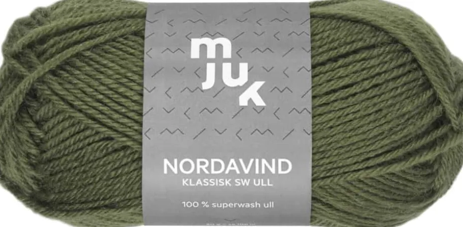 Mjuk Nordavind ullgarn
