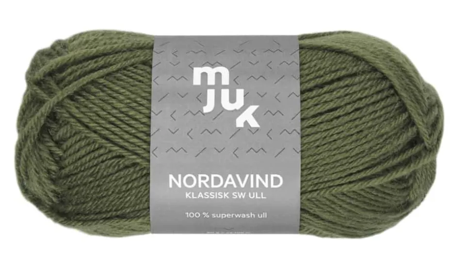 Mjuk Nordavind ullgarn