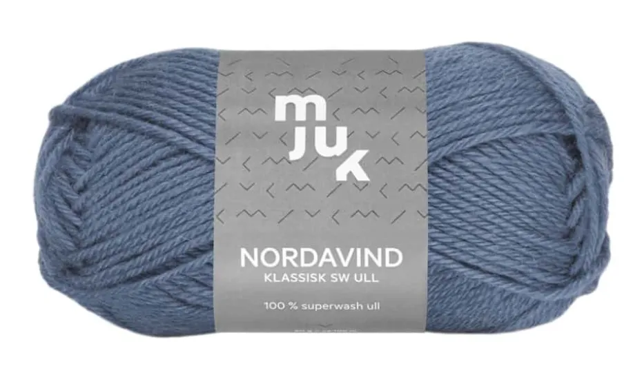 Mjuk Nordavind ullgarn