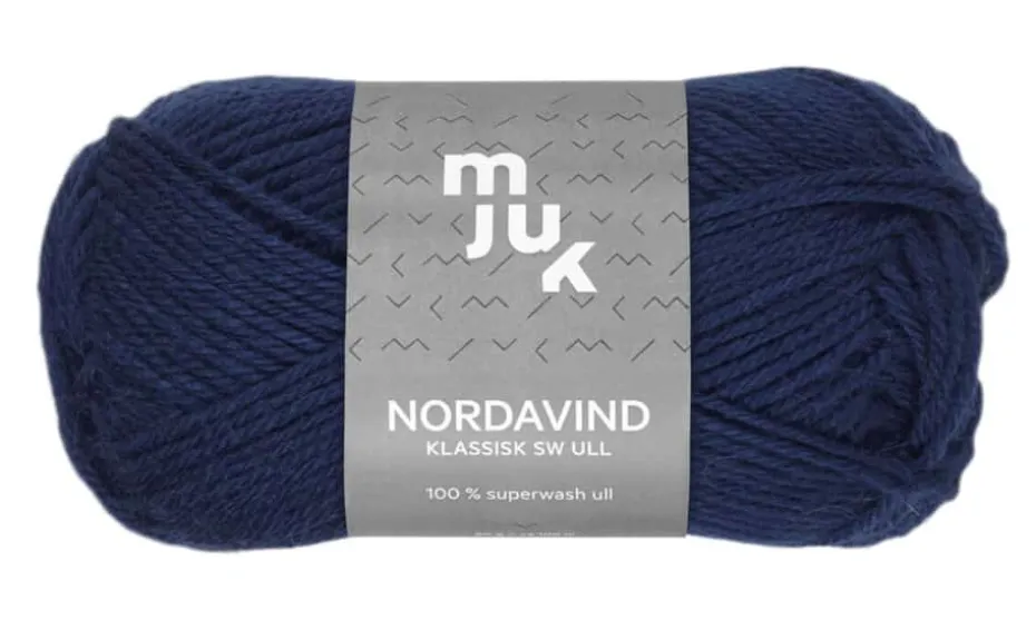 Mjuk Nordavind ullgarn